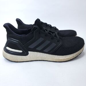 Adidas Mens Ultraboost 20 EF1043 Black Running Shoes Sneakers Size 8